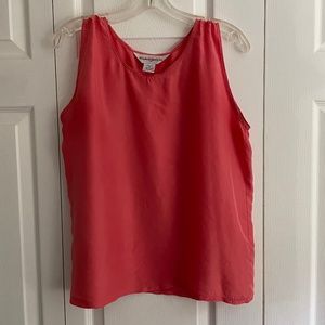 Vintage silk Marguerite Li Tank Top, Small